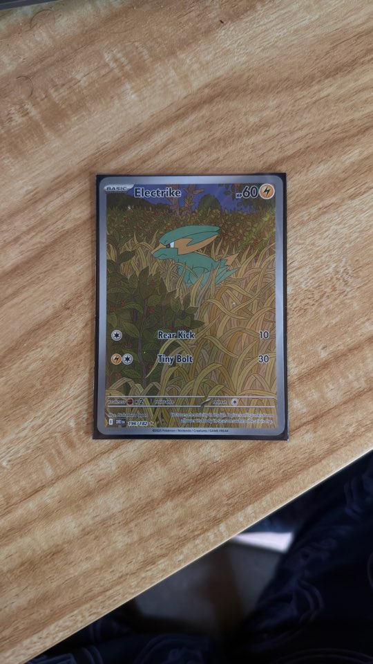 Pokémon TCG Electrike 196/182 Illustration Rare