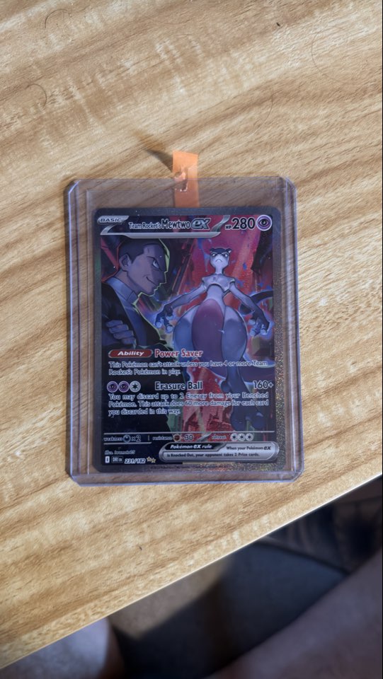 Pokémon TCG: Team Rocket's Mewtwo EX (SIR) 231/182