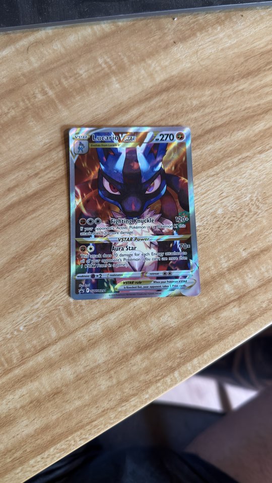 Pokémon TCG karta Lucario VSTAR Full Art
