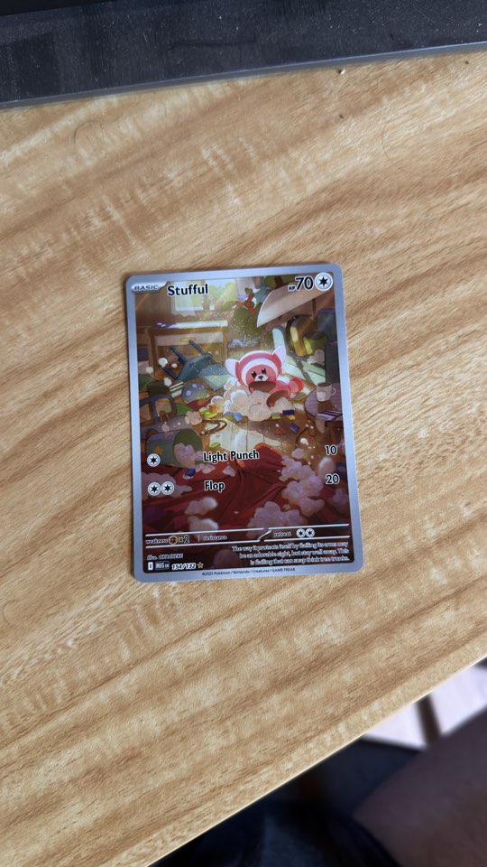 Pokémon Karta Stufful (TG) 154/132 Mega Evolution