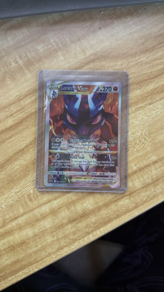 Pokémon karta Lucario VSTAR SWSH291
