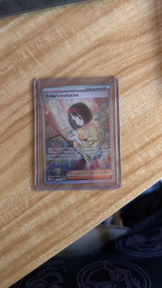 Pokémon TCG: Erika's Invitation 203/165 Full Art - S&V 151