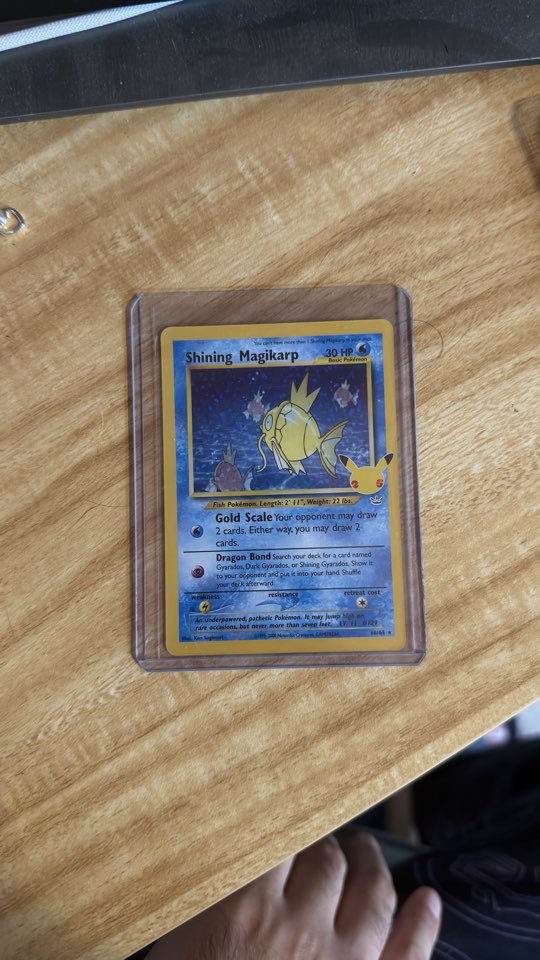 Shining Magikarp 25th Anniversary Celebrations
