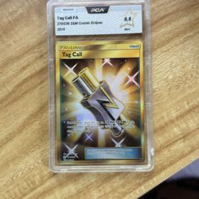 Pokémon TCG: Tag Call FA PCA 9.5 Mint - Cosmic Eclipse 270/236