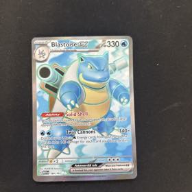 Pokémon Blastoise ex Full Art 184/165 – Pokémon 151