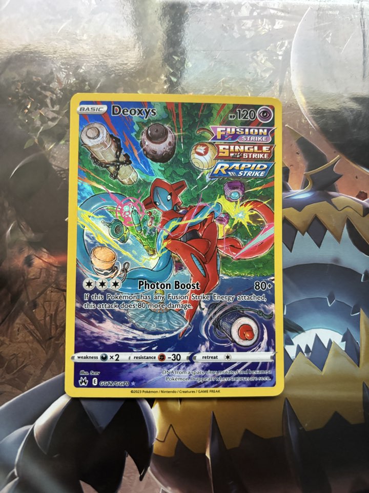 Deoxys GG12/GG70 – Galarian Gallery | Crown Zenith